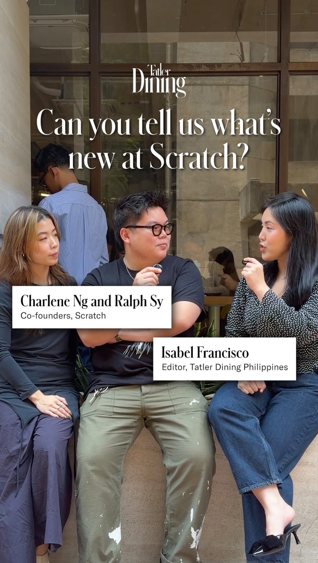 Charlene Ng and Ralph Sy with Tatler Dining Philippines